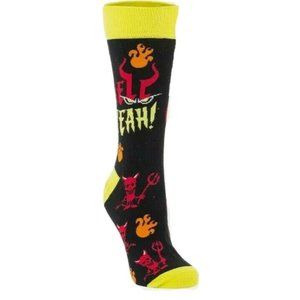 Hell Yeah Mens Novelty Socks Size 7-12
